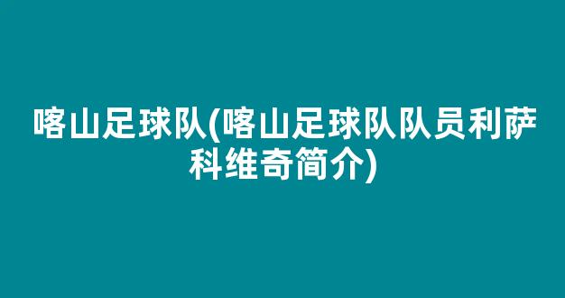 喀山足球队(喀山足球队队员利萨科维奇简介)