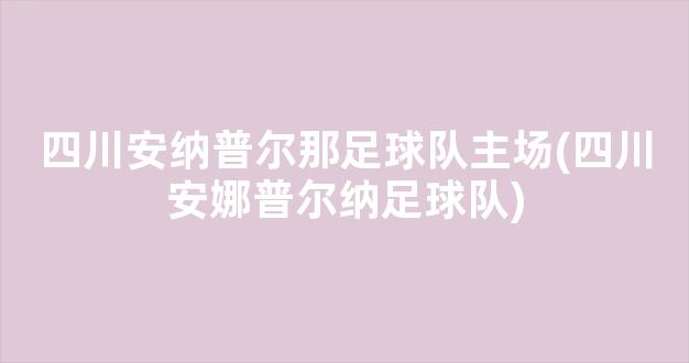 四川安纳普尔那足球队主场(四川安娜普尔纳足球队)