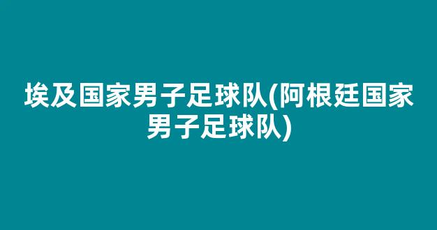 埃及国家男子足球队(阿根廷国家男子足球队)