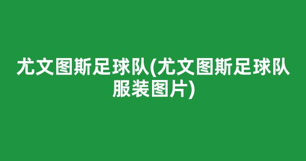 尤文图斯足球队(尤文图斯足球队服装图片)