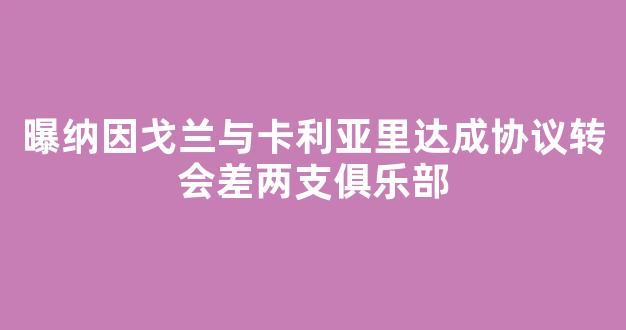 曝纳因戈兰与卡利亚里达成协议转会差两支俱乐部