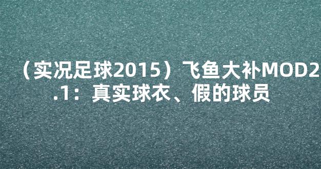 （实况足球2015）飞鱼大补MOD2.1：真实球衣、假的球员